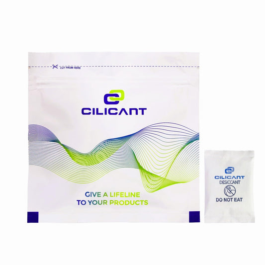 Cilicant Desiccant, White color, 5gm, 10 pack