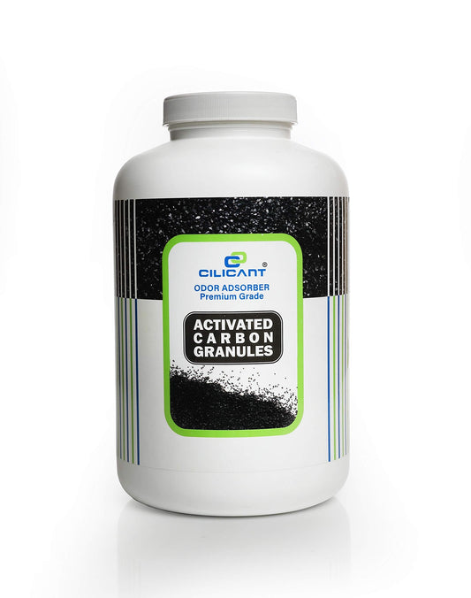 Cilicant Activated Carbon Granules, Charcoal color, 950ml, 1 pack
