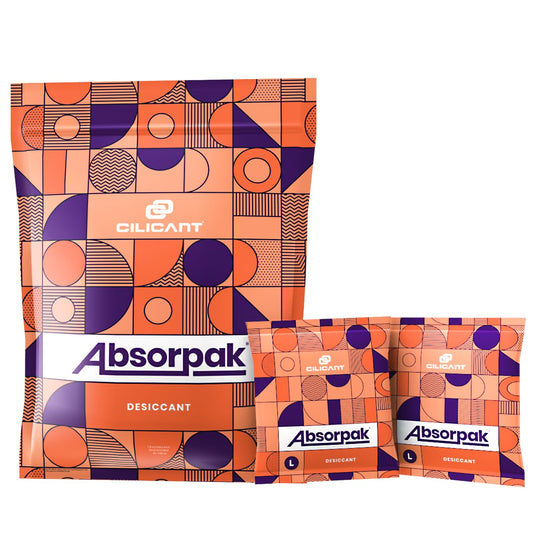 Absorpak Desiccant, White color, 40gm, 25 pack