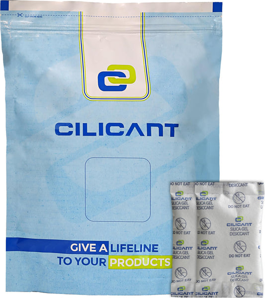 Cilicant Desiccant, White color, 1gm, 250 pack