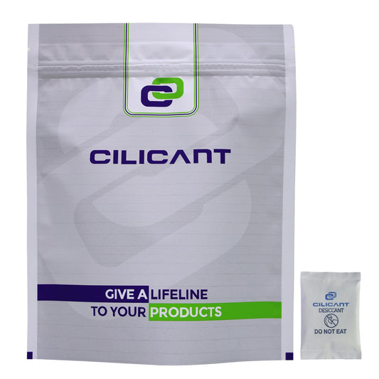 Cilicant Desiccant, White color, 5gm, 50 pack