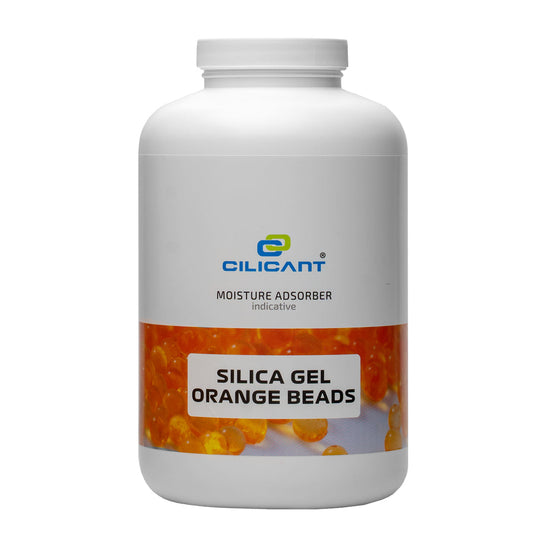 CILICAnT Orange Silica Gel Beads - Indicating Desiccant