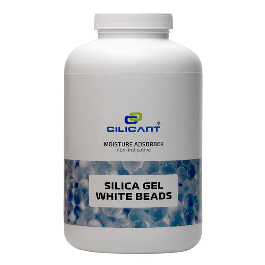 CILICAnT White Silica Gel Beads - Non Indicating Desiccant